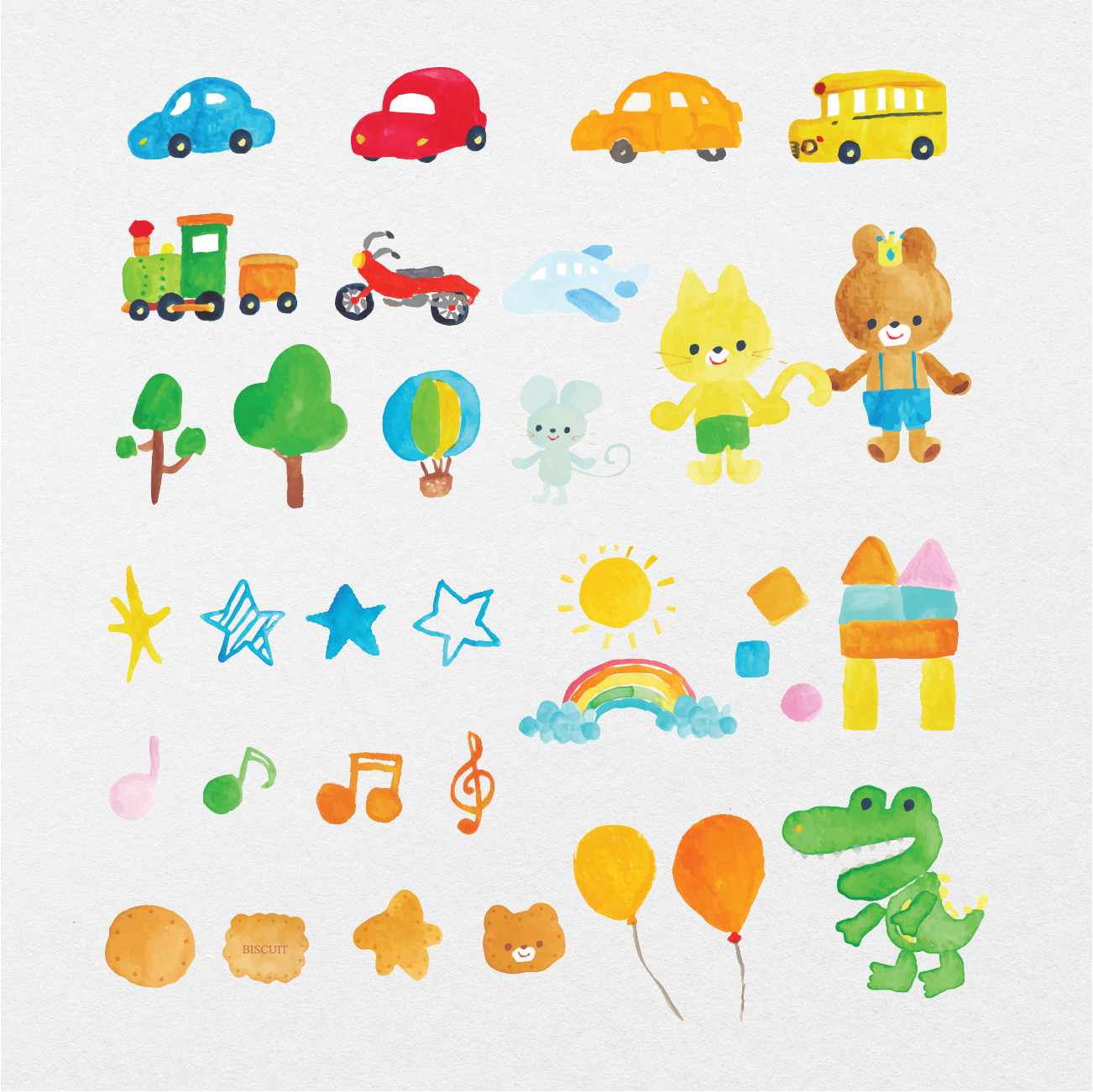 197 Digital Children’s Party Sticker Bundle - Stationery Pal