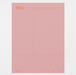 Digital Cornell Notes Make or Break - Pastel Pink - Stationery Pal