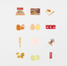 72 Digital Japanese Street Food Sticker Bundle - Stationery Pal