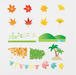 201 Digital Trees and Plants Sticker Bundle - Stationery Pal