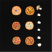 182 Digital Tasty Pizza Toppings Sticker Bundle - Stationery Pal