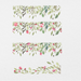 106 Digital Pink Floral Animals Sticker Bundle - Stationery Pal
