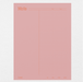 Digital Cornell Notes Make or Break - Pastel Pink - Stationery Pal