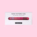 Basic Pattern Washi Tape - Rose Red - Set of 8
