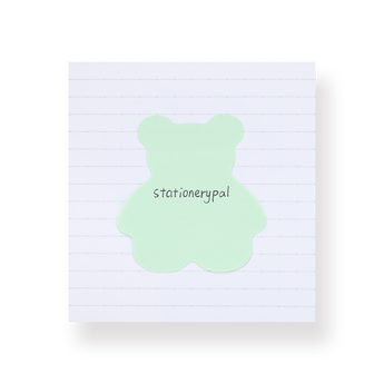 Bear-shaped Sticky Notes - Stationery Pal