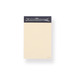 Belt Binding Notepad - Creamy - Stationery Pal