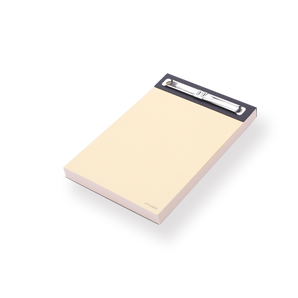 Belt Binding Notepad - Creamy - Stationery Pal