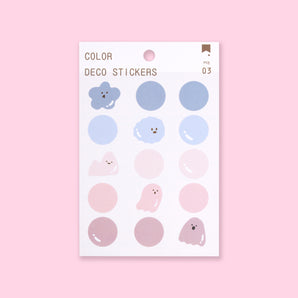 Bubble Monster Aesthetic Summer Deco Sticker - Stationery Pal