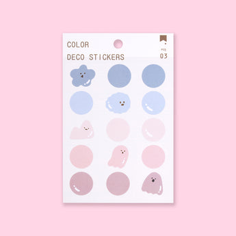 Bubble Monster Aesthetic Summer Deco Sticker - Stationery Pal