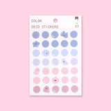 Bubble Monster Aesthetic Summer Deco Sticker - Stationery Pal