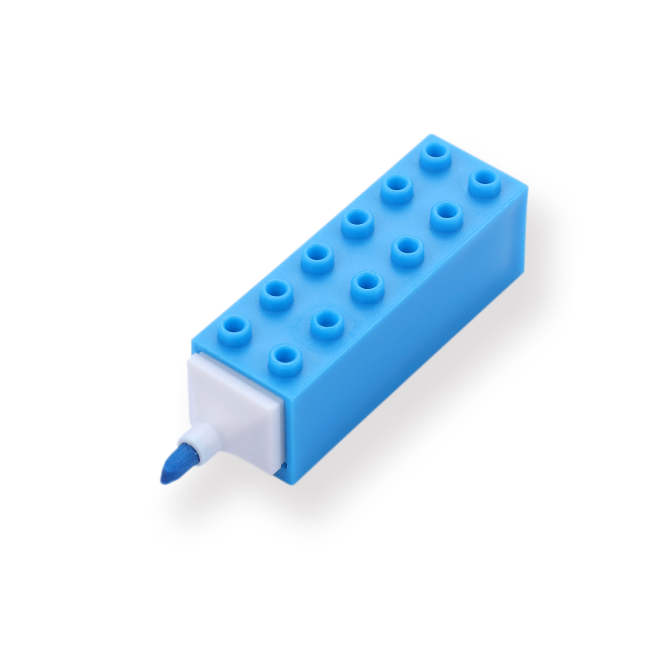 Building Block Highlighter - Blue - Stationery Pal