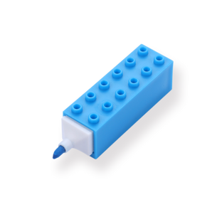 Building Block Highlighter - Blue - Stationery Pal