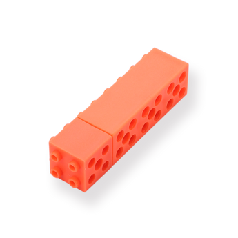 Building Block Highlighter - Orange - Stationery Pal