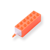 Building Block Highlighter - Orange - Stationery Pal