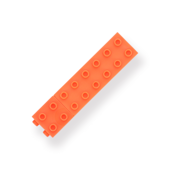 Building Block Highlighter - Orange - Stationery Pal