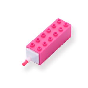 Building Block Highlighter - Pink - Stationery Pal