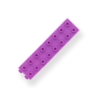 Building Block Highlighter - Purple - Stationery Pal