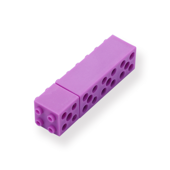 Building Block Highlighter - Purple - Stationery Pal