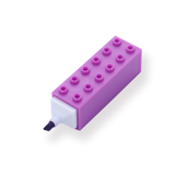 Building Block Highlighter - Purple - Stationery Pal