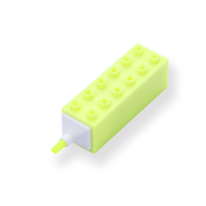 Building Block Highlighter - Yellow - Stationery Pal