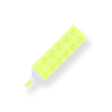 Building Block Highlighter - Yellow - Stationery Pal