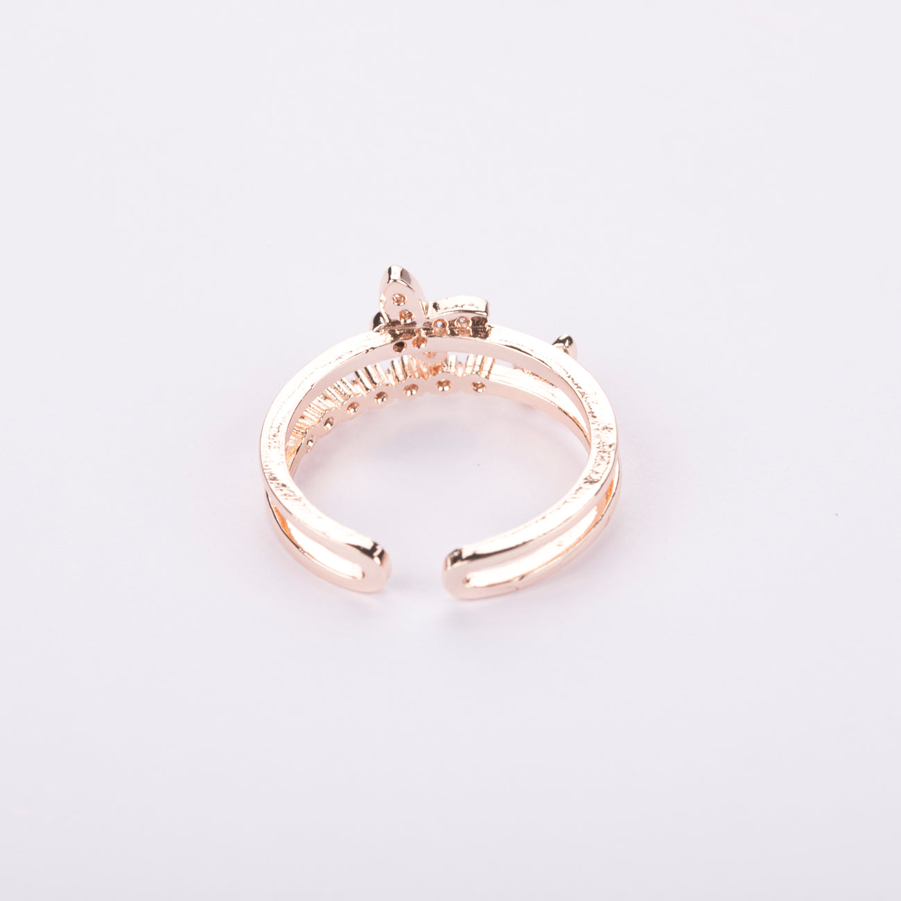 Butterfly Cuff Ring - Rose Gold