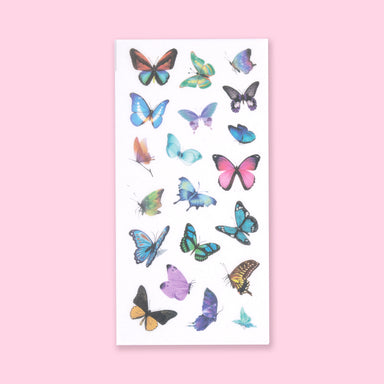 Butterfly Washi Sticker - Set of 6 - Stationery Pal