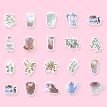 Coffee Stickers - Stationery Pal