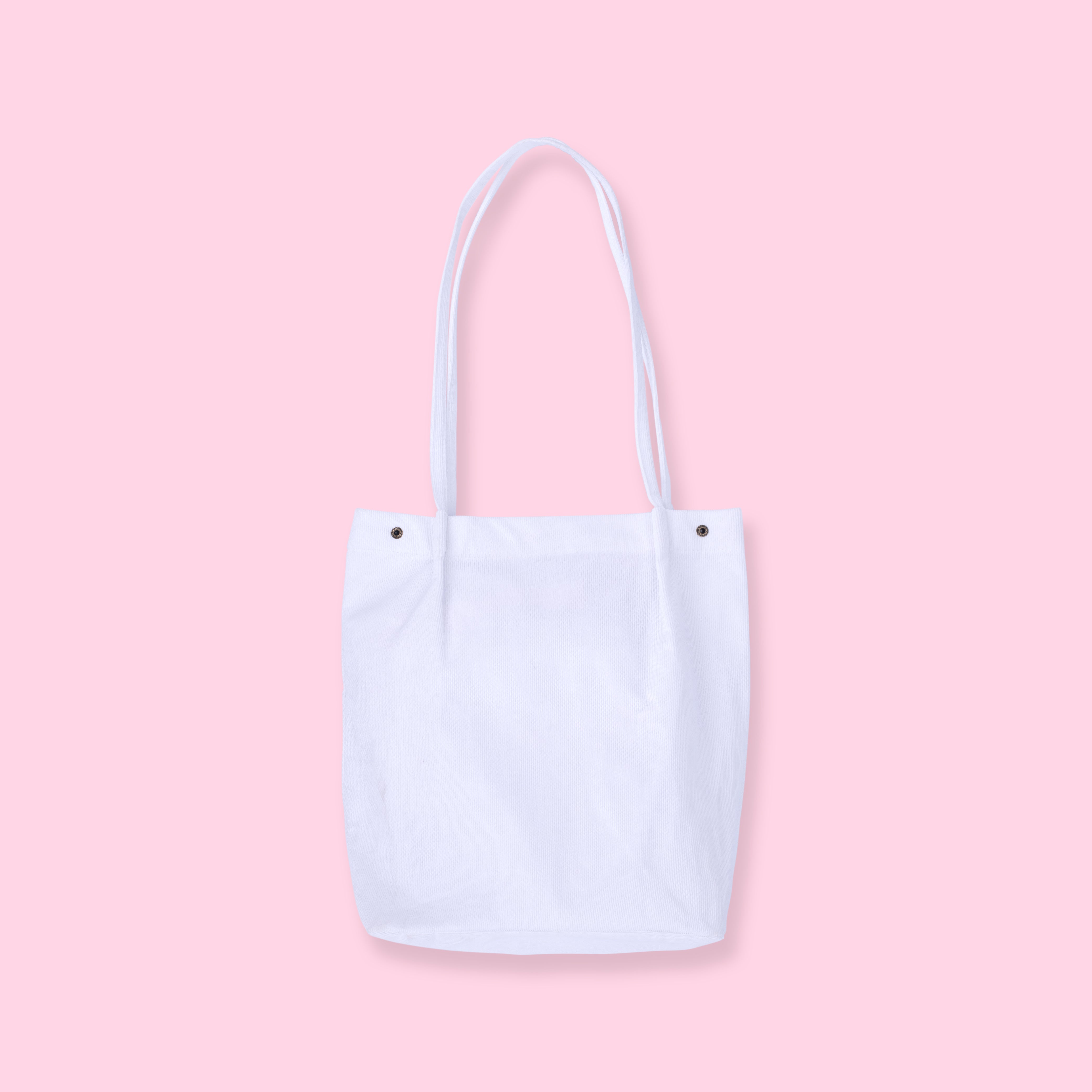 Corduroy Tote Bag Pastel Color Cute Tote Bag Shoulder Bag 