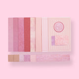 Craft Scrapbooking Paper Pack - Pink - Stationery Pal