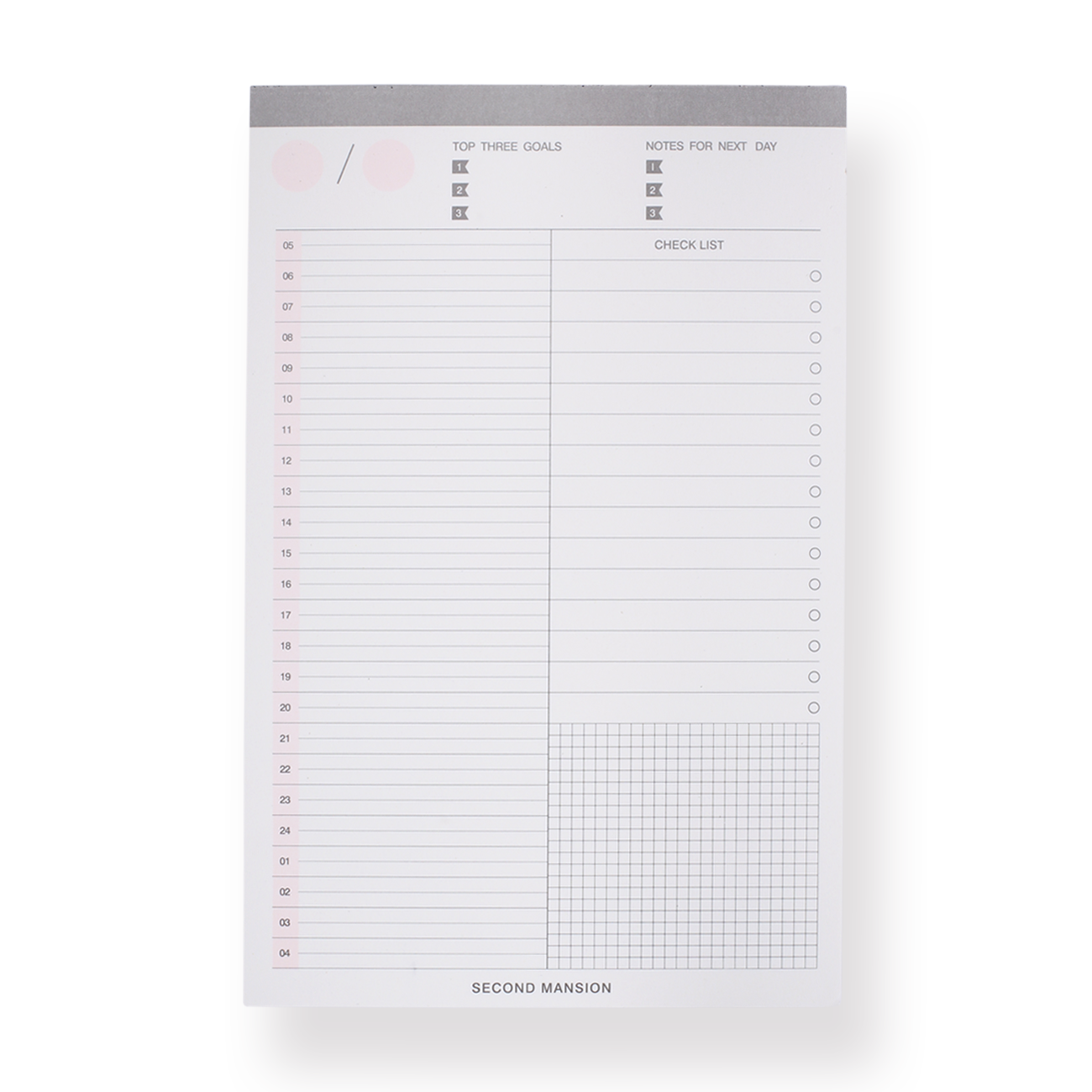 Daily Planner Notepad - Stationery Pal
