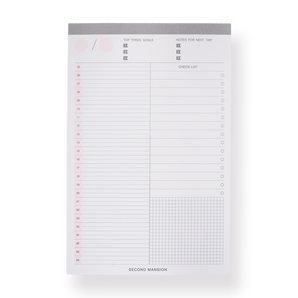 Daily Planner Notepad - Stationery Pal