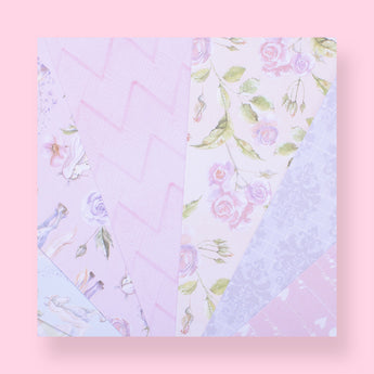 Deco Scrapbooking Paper Pack - Flower - Stationery Pal