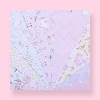 Deco Scrapbooking Paper Pack - Flower - Stationery Pal