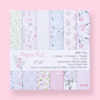 Deco Scrapbooking Paper Pack - Flower - Stationery Pal