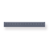 Double Scale Ruler & Pen - Gray - Stationery Pal