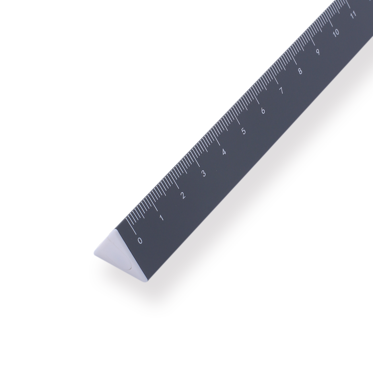 Double Scale Ruler & Pen - Gray