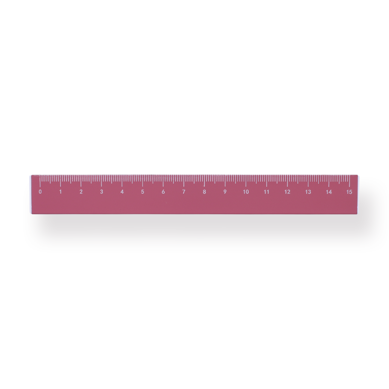 Double Scale Ruler & Pen - Red
