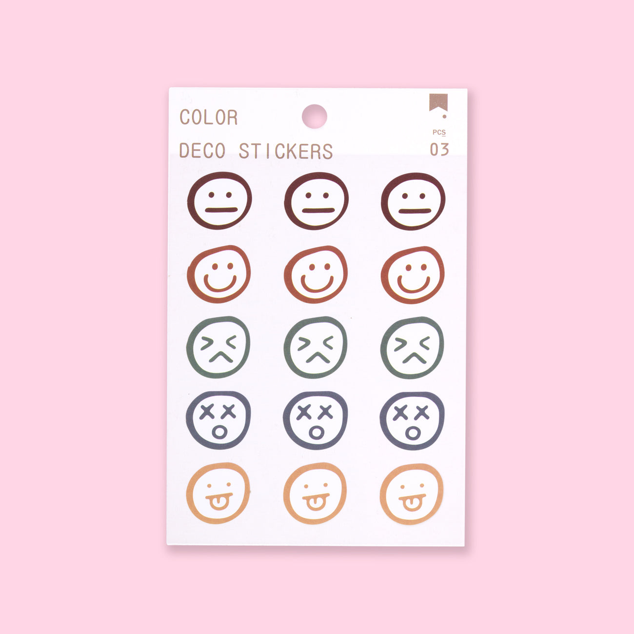 Emoji Aesthetic Summer Deco Sticker - Stationery Pal