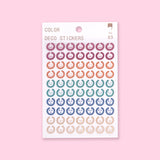 Emoji Aesthetic Summer Deco Sticker - Stationery Pal