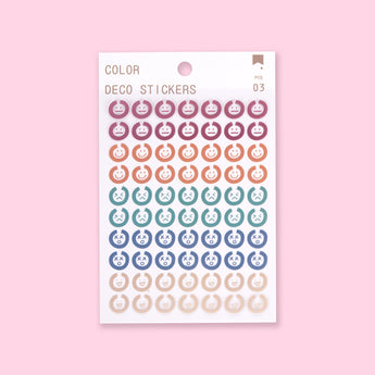 Emoji Aesthetic Summer Deco Sticker - Stationery Pal