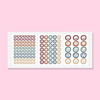 Emoji Aesthetic Summer Deco Sticker - Stationery Pal