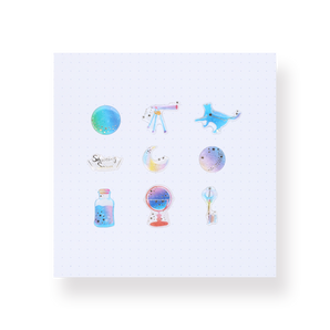 Fantasy Cosmos Stickers - Stationery Pal