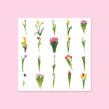 Floral Deco Sticker Pack - Tulip - Stationery Pal