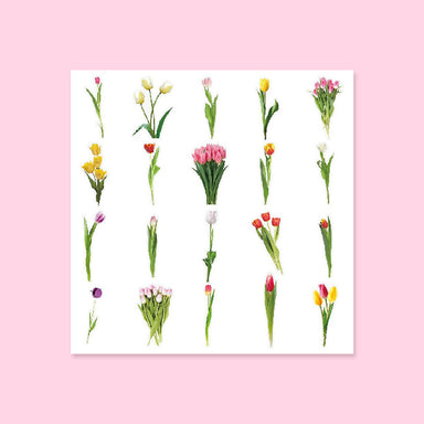 Floral Deco Sticker Pack - Tulip