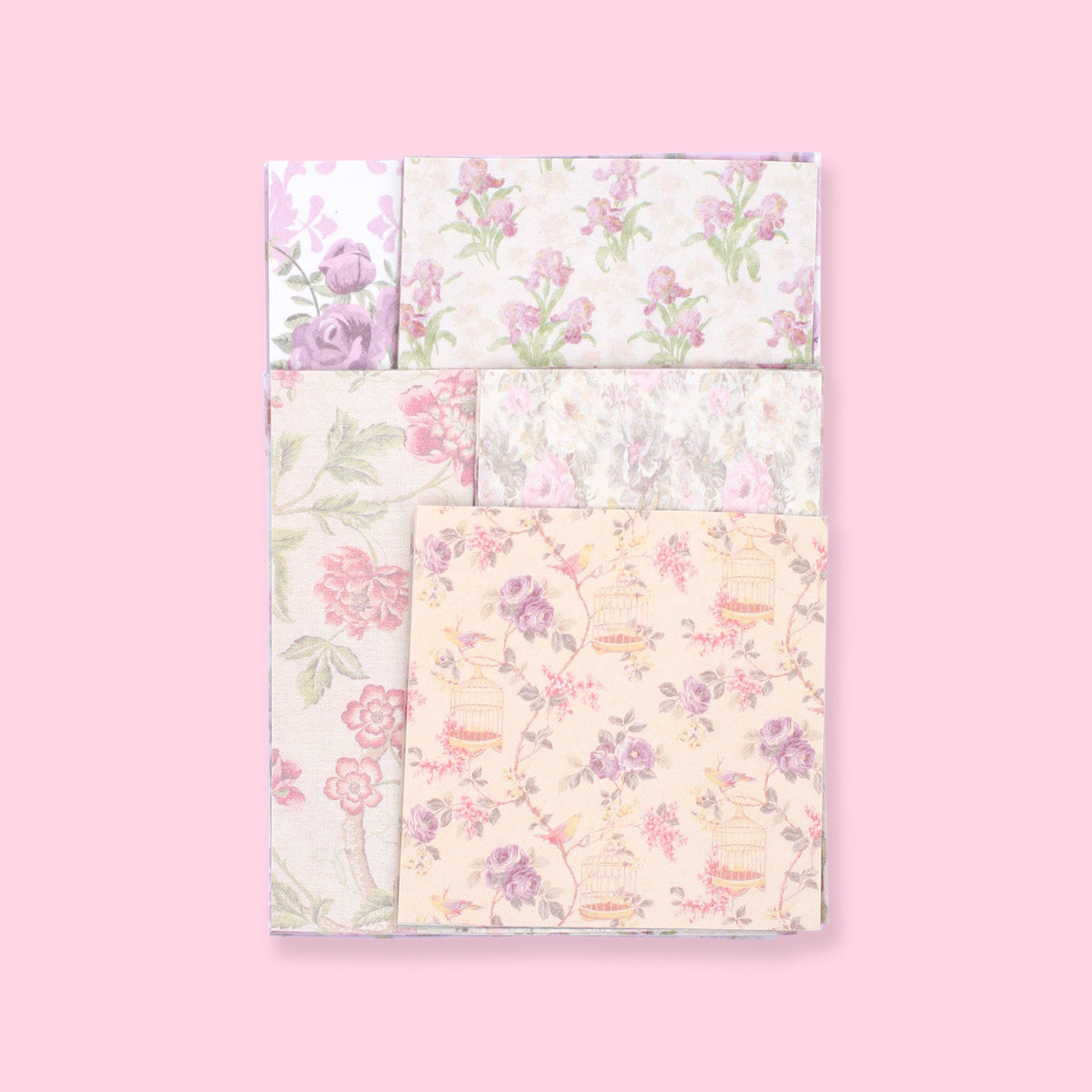 Pink Scrapbook Paper: 20 Pink Patterns Scrapbooking Paper, Craft Paper Pad