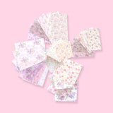 Flower Deco Scrapbooking Paper Pack - Giverny - Stationery Pal