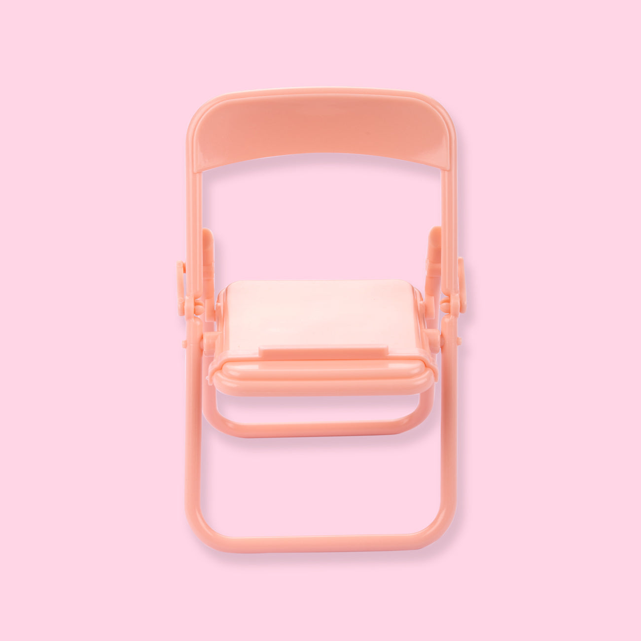 Foldable Chair Phone Holder - Peach