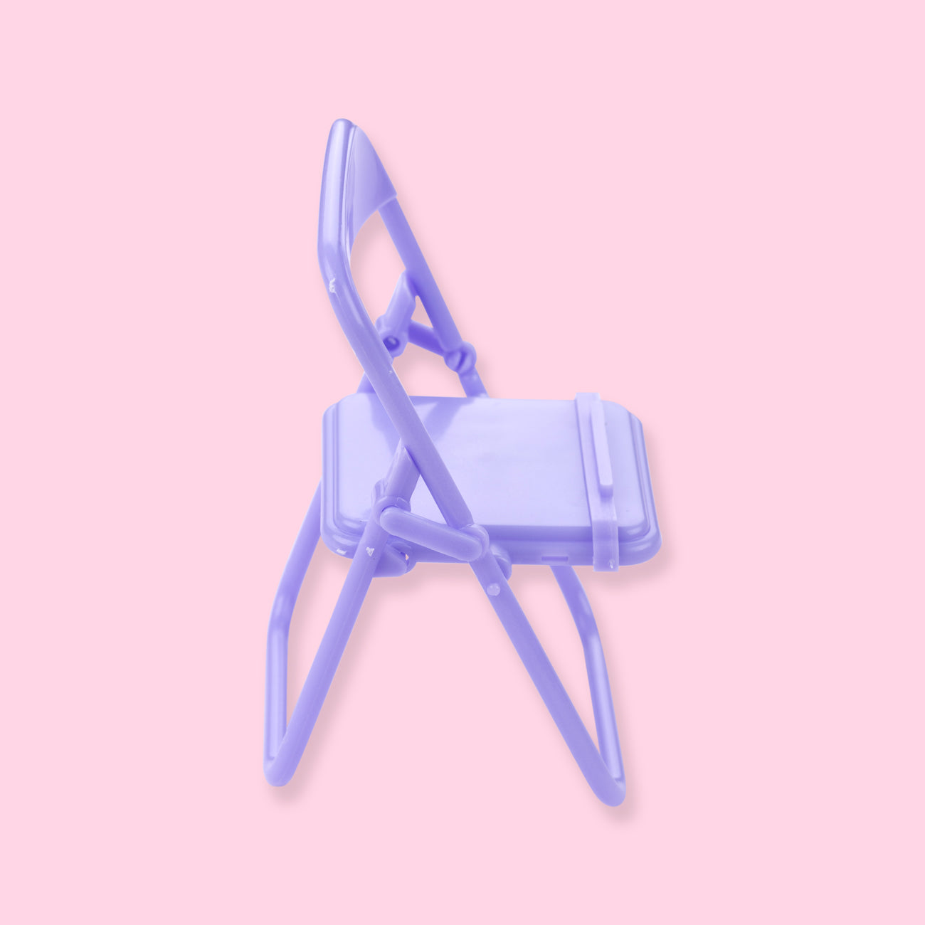 Foldable Chair Phone Holder - Violet