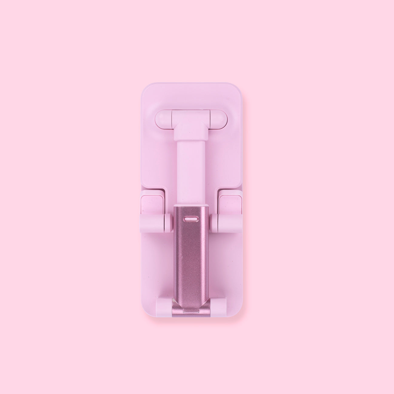 Foldable Phone Holder - Metallic Pink